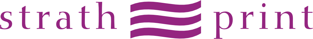 Strath Print Logo Purple Large